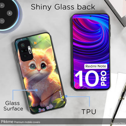 Pikkme Redmi Note 10 Pro/Note 10 Pro Max Cat mobile back cover – photo 3