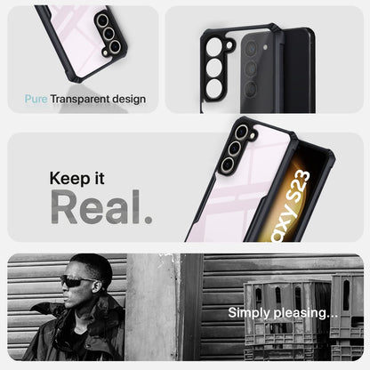 Pikkme Samsung S23 5G Hybrid black back cover – photo 4