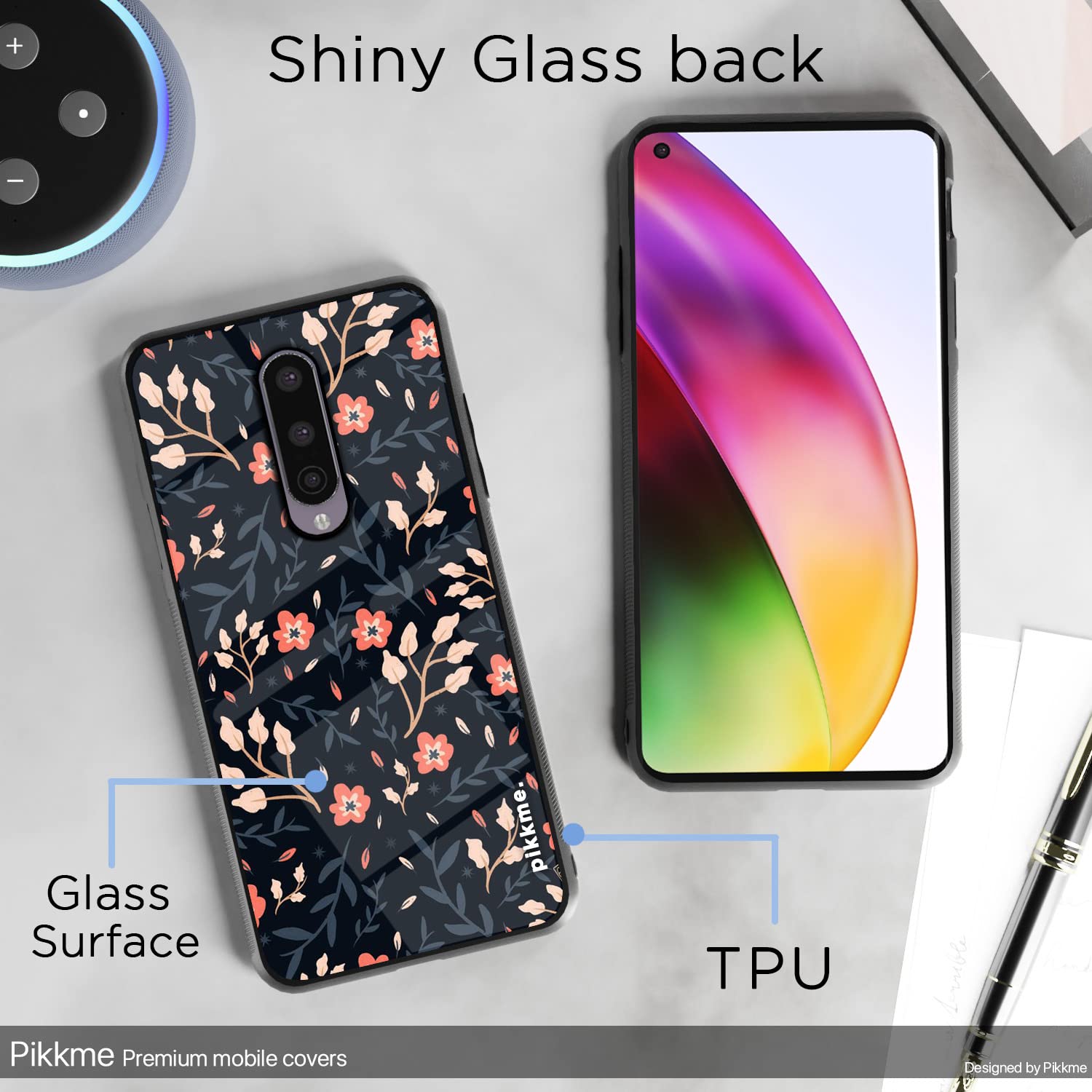 OnePlus 8 Flower mobile cover by Pikkme – photo 3