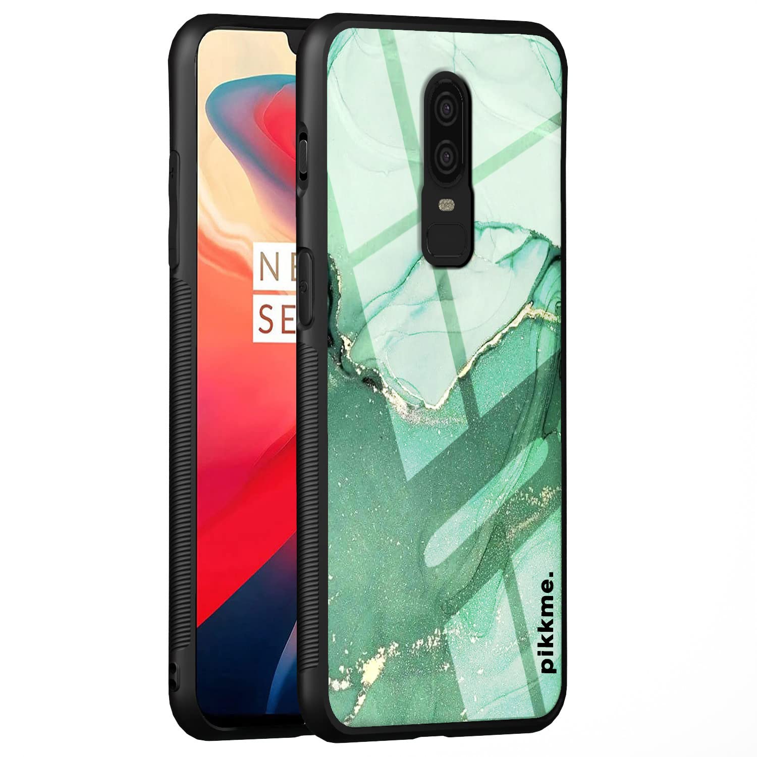 Pikkme OnePlus 6 mobile back cover