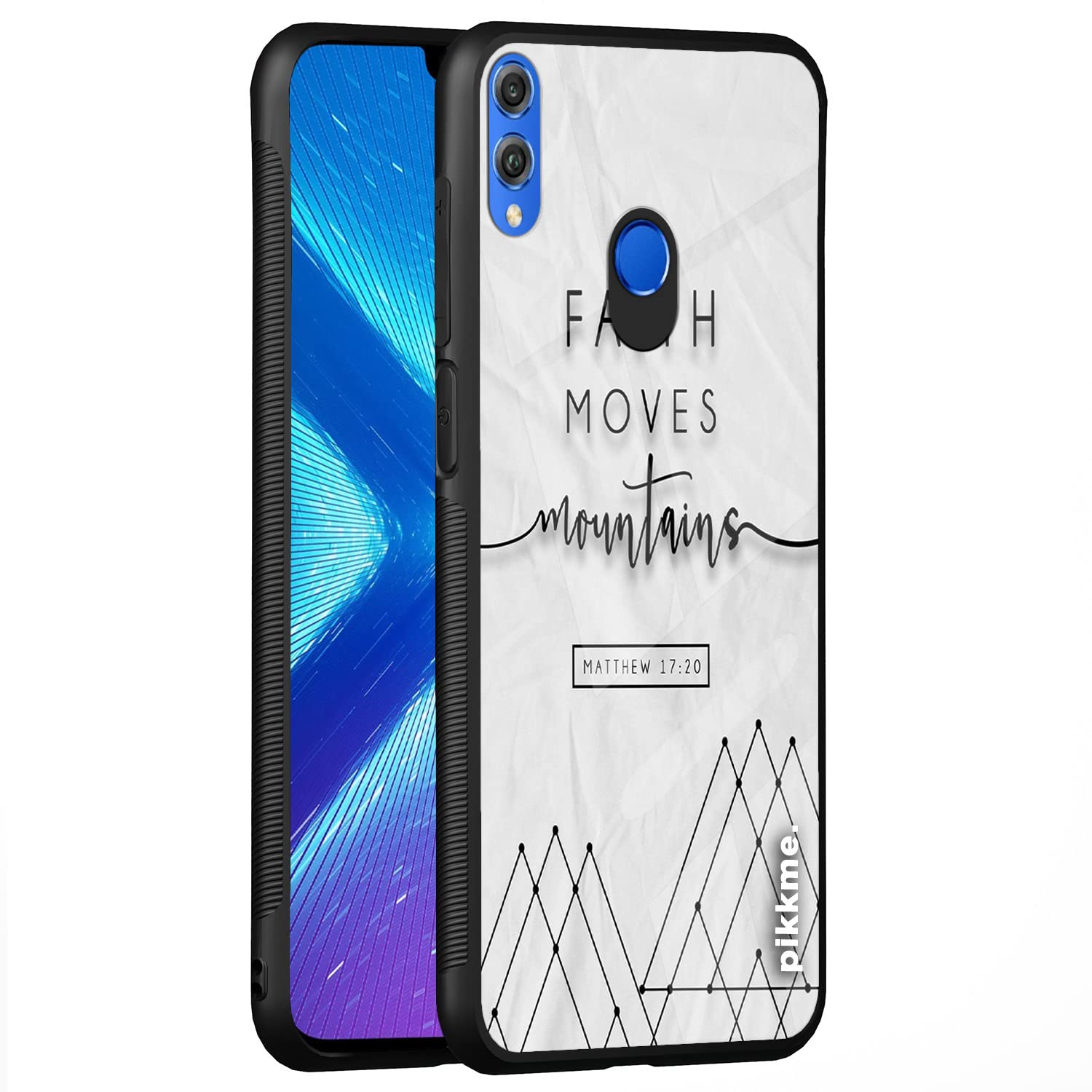 Honor 8X mobile back cover by Pikkme