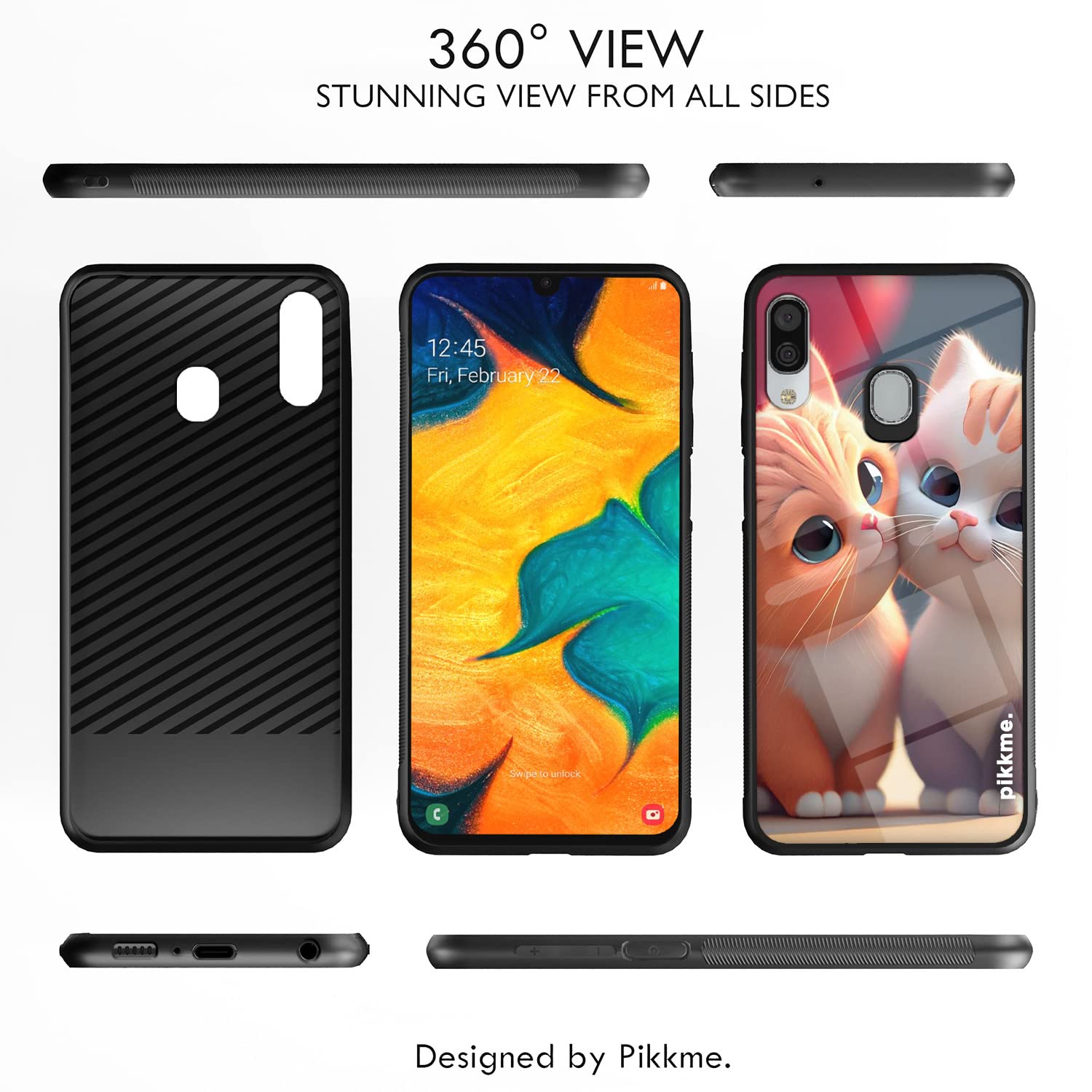 Samsung A20/A30/M10s Hybrid back cover by Pikkme – photo 2