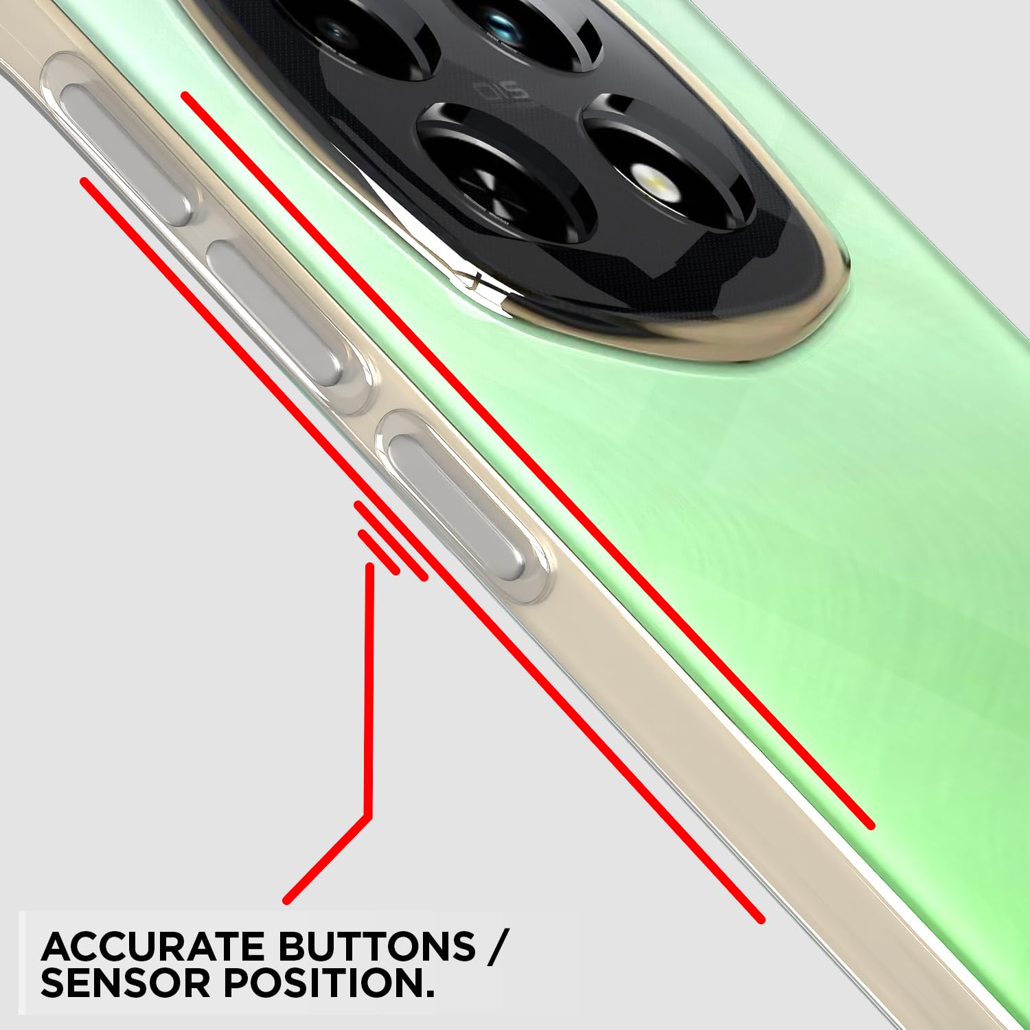 Realme P2 Pro 5G Soft Silicone mobile back cover in transparent by Pikkme – photo 7