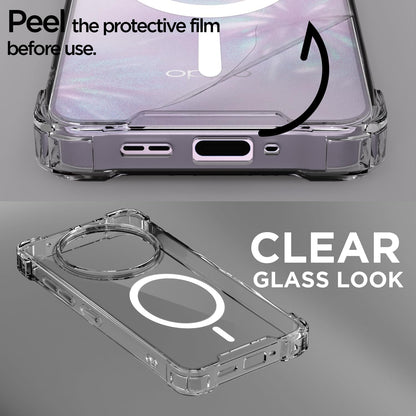 Pikkme Oppo F31 Pro Plus 5G MagSafe transparent mag-safe mobile back cover – photo 3