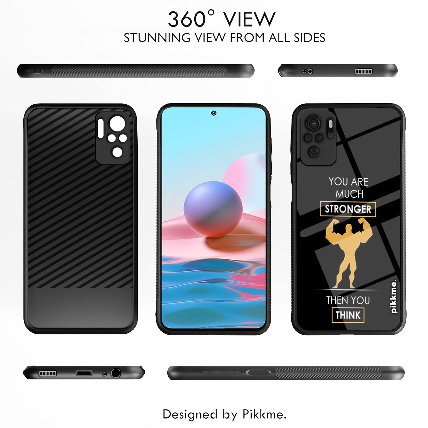 Back cover for Redmi Note 10/Note 10s – Pikkme – photo 2