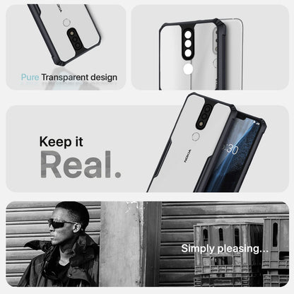 Black mobile cover for Nokia 6.1 Plus – Pikkme – photo 4