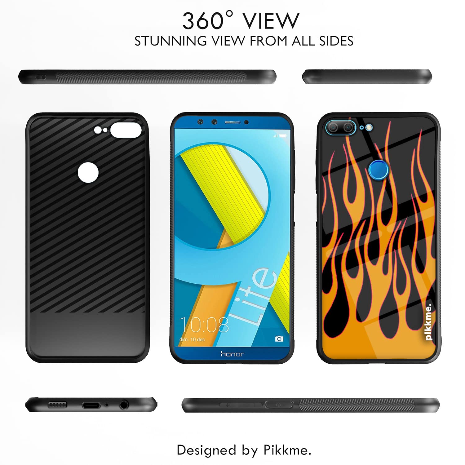 Pikkme Honor 9 Lite Hybrid mobile back cover – photo 2