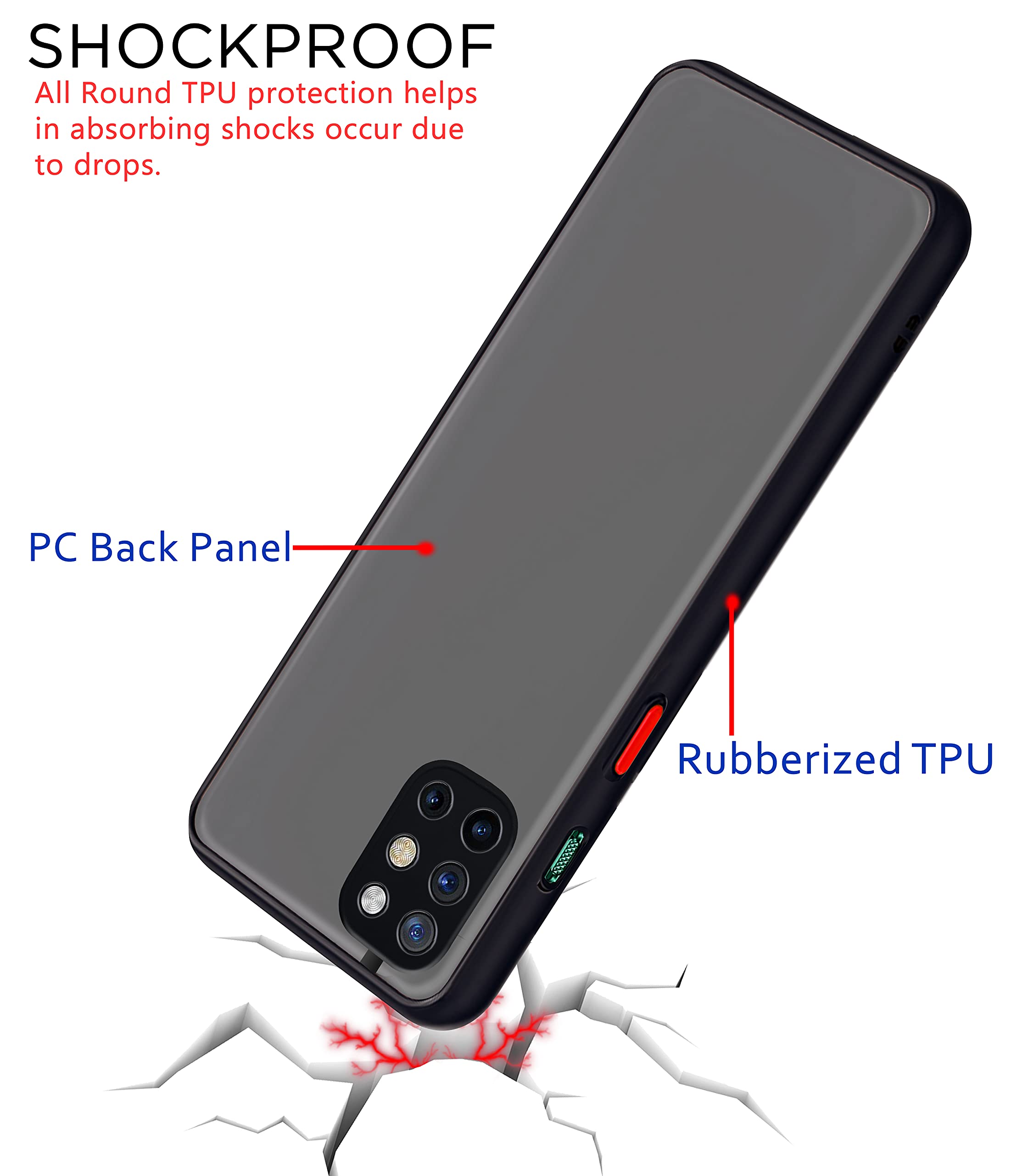 Pikkme black Matte back cover for OnePlus 8T – photo 4
