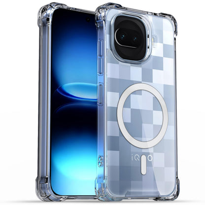 Pikkme transparent mag-safe MagSafe mobile cover for iQOO 15R 5G