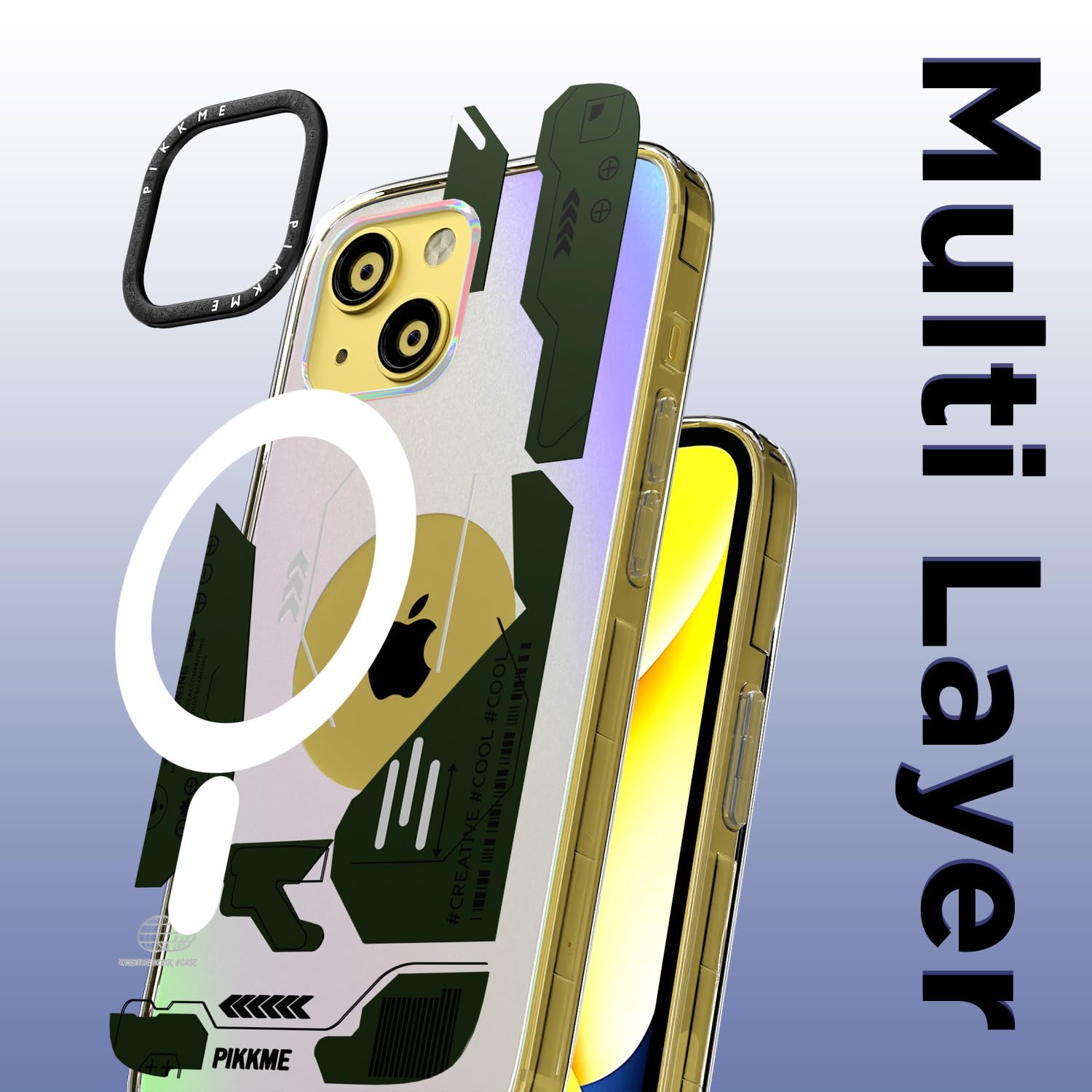 Green mobile back cover for iPhone 14 – Pikkme – photo 5