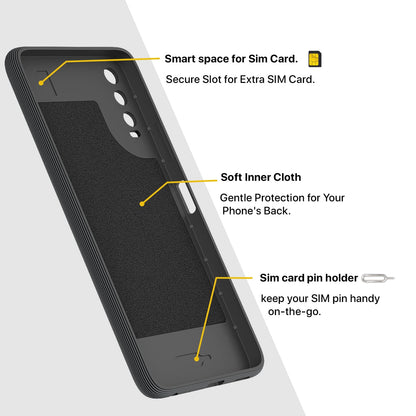 Pikkme Vivo Y12s / Y20 / Y20i / Y20G  Gencase Back Cover (Grey)