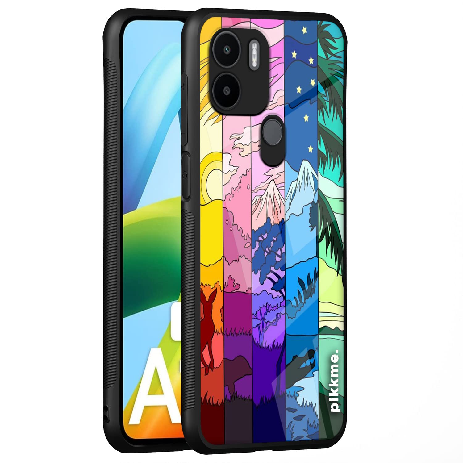 Pikkme back cover for Redmi A1 Plus/A2 Plus/Poco C50