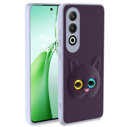 Pikkme OnePlus Nord Ce 4 5G Kitty Back Cover (Purple)