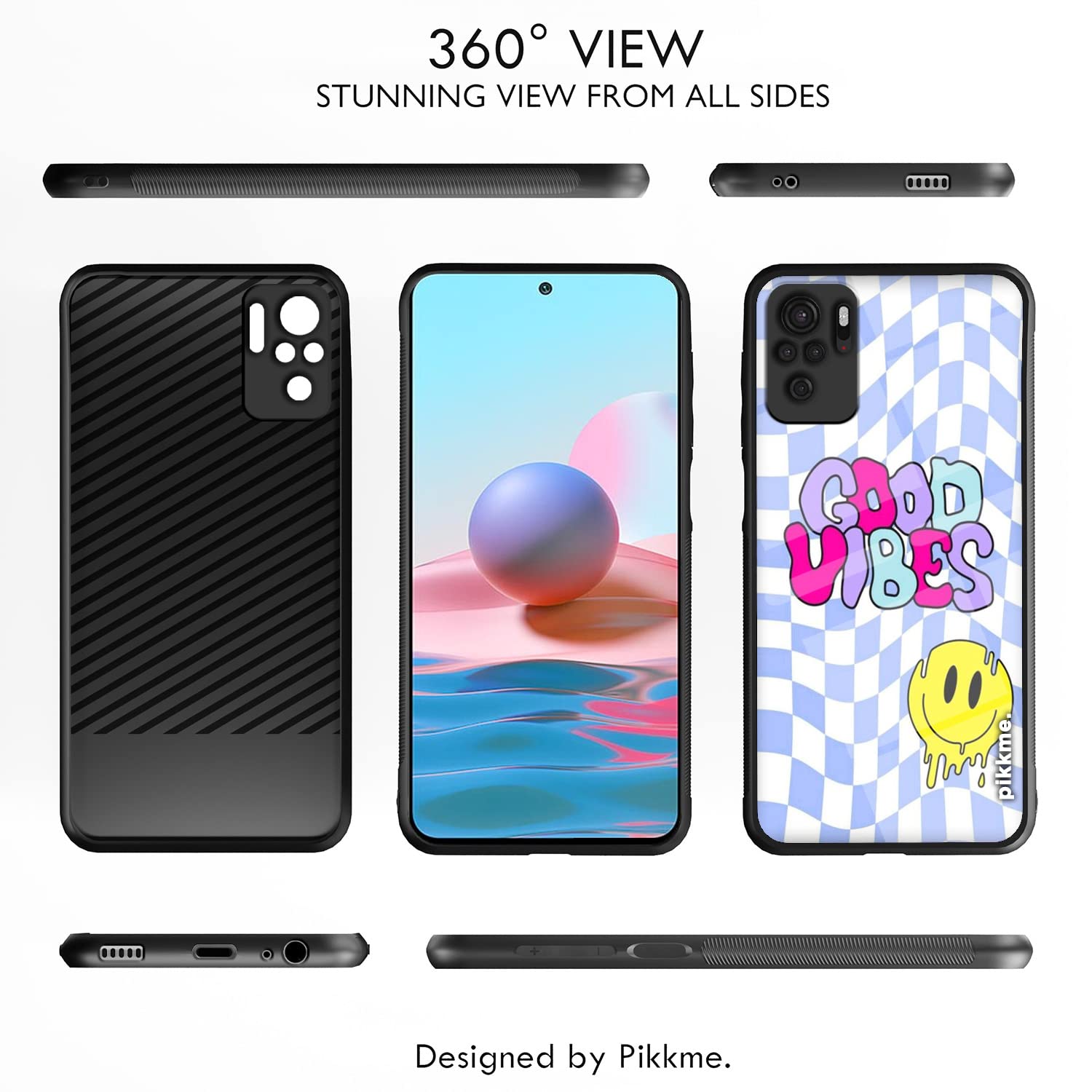 Pikkme Redmi Note 10/Note 10s Hybrid mobile back cover – photo 2