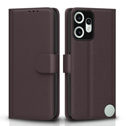 Pikkme CMF by Nothing Phone 2 Pro 5G Vintage Flip cover (Coffee)