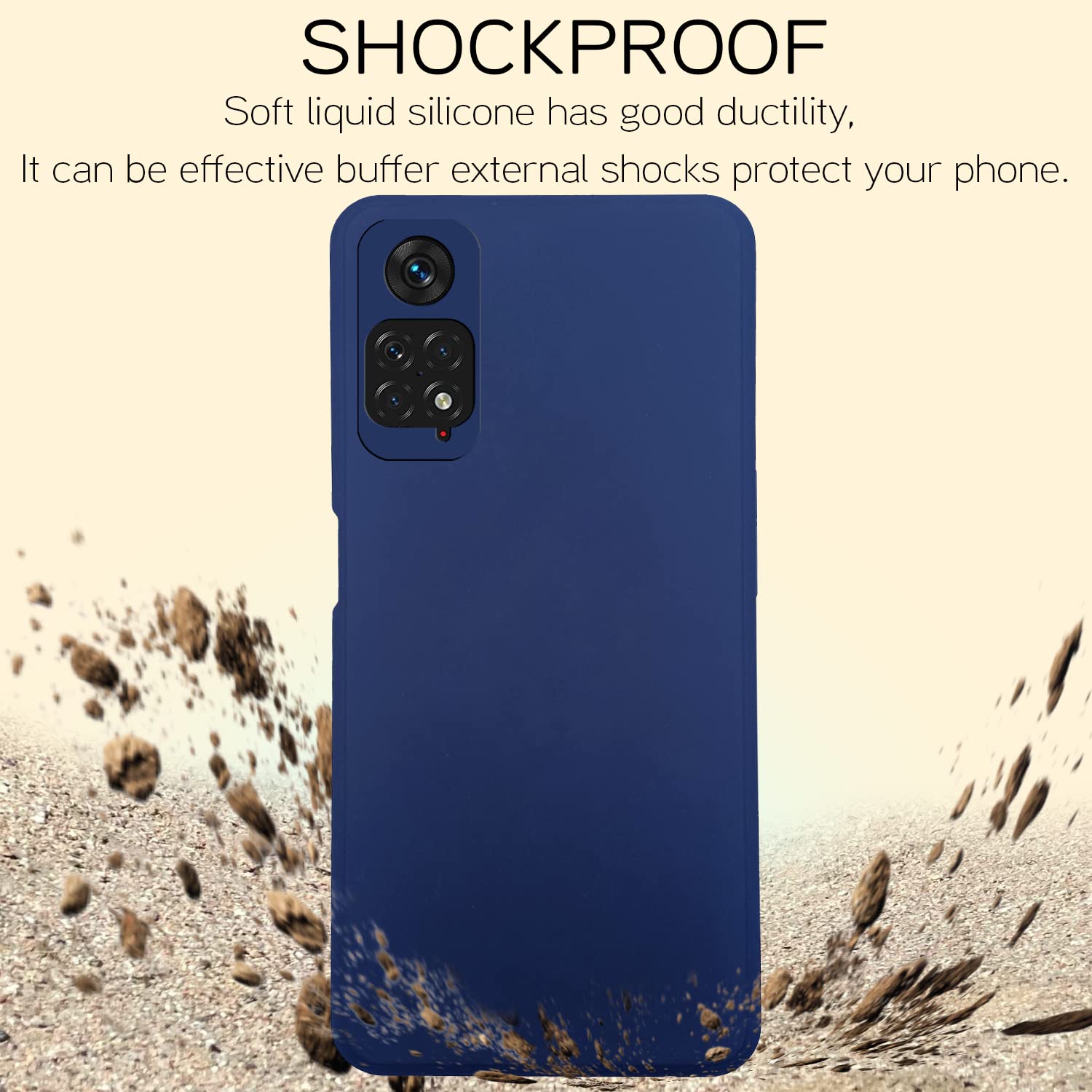 Pikkme blue mobile back cover for Redmi Note 11/Note 11s – photo 6