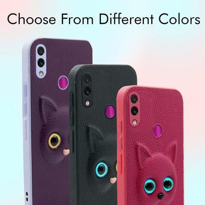 Pikkme Redmi Note 7/Note 7 Pro/Note 7s Cat black phone cover – photo 2