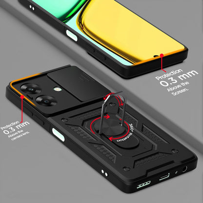 Pikkme black D10 Camera Shield phone cover for Realme Narzo N61/C61 4G – photo 4