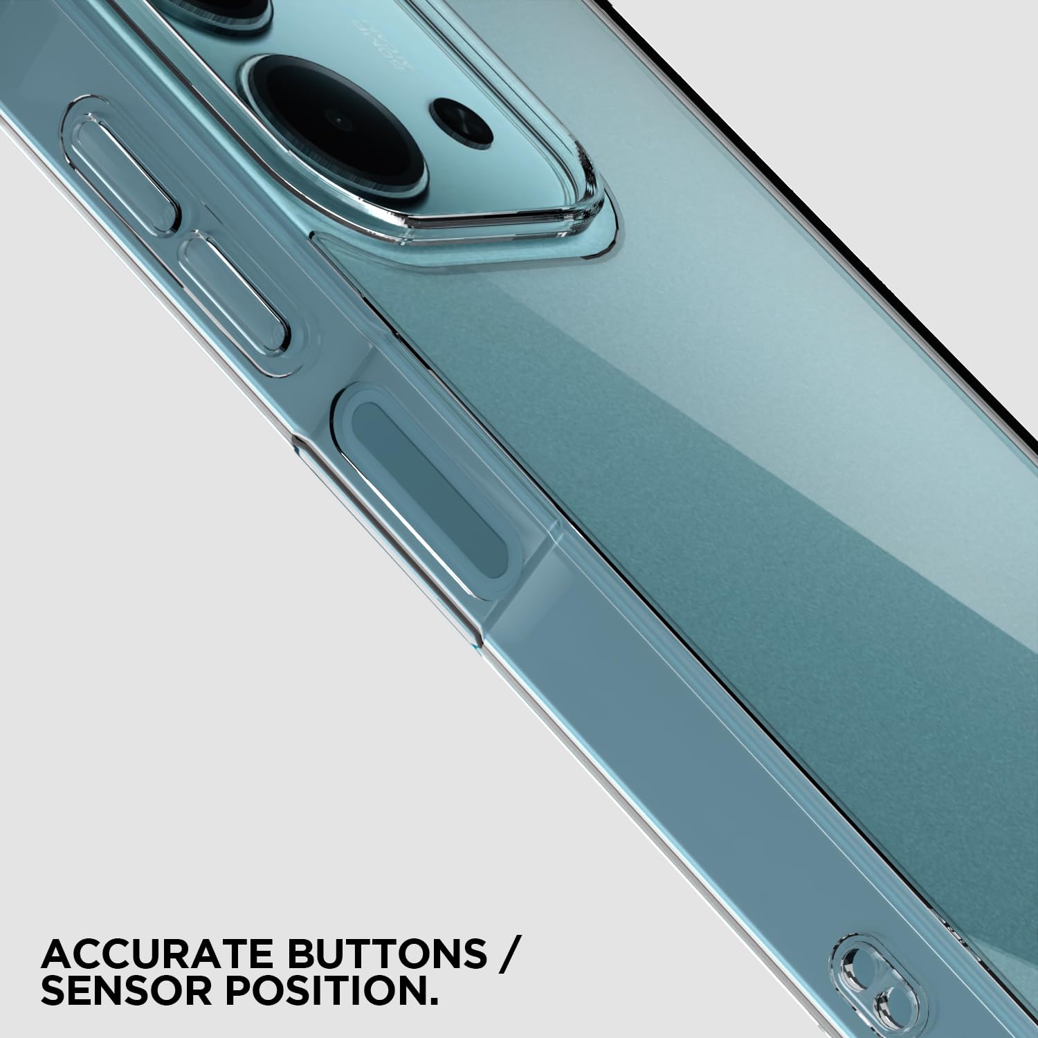 Pikkme Redmi 15c 5G transparent mobile back cover – photo 6