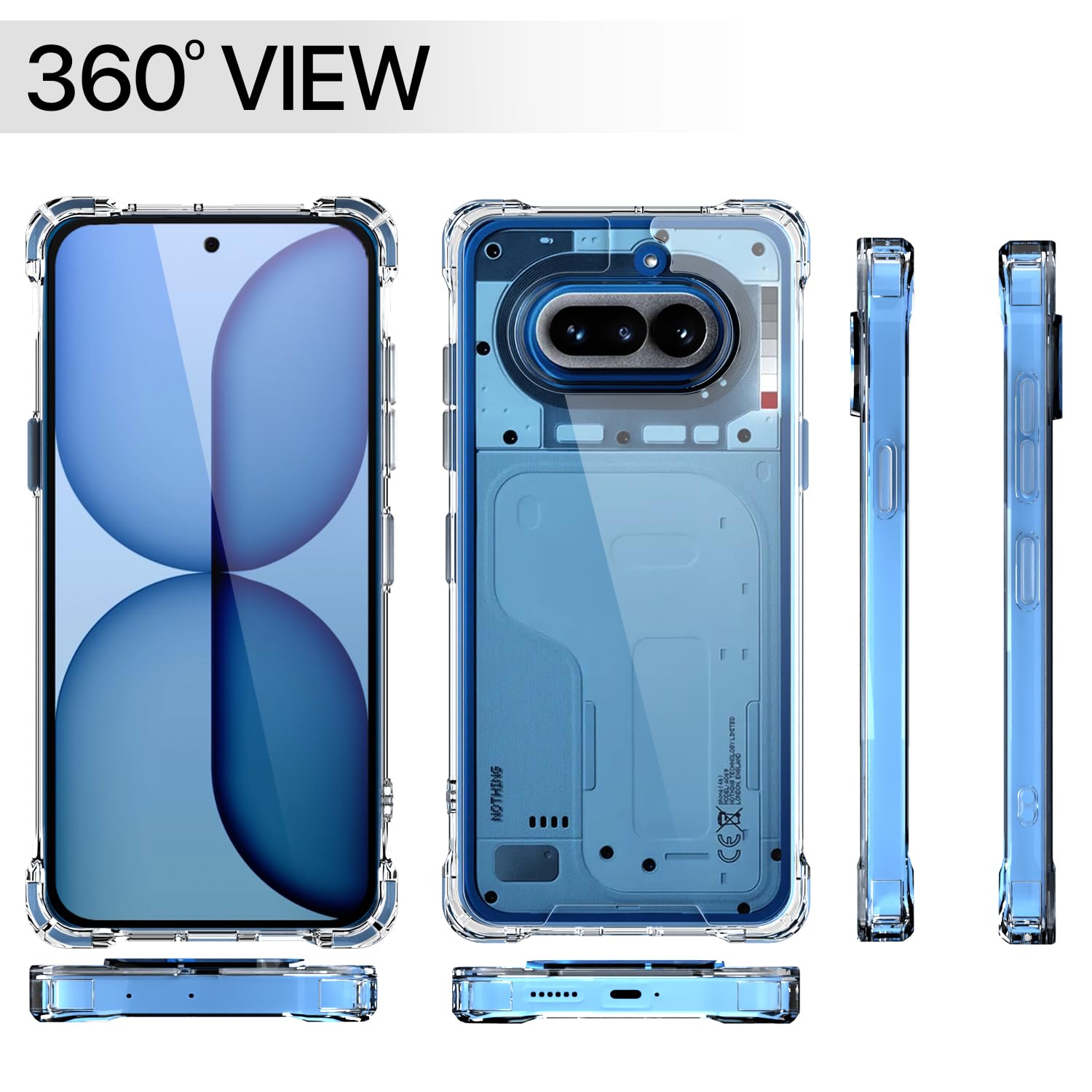 Nothing Phone 4a 5G mobile cover in transparent by Pikkme – photo 7