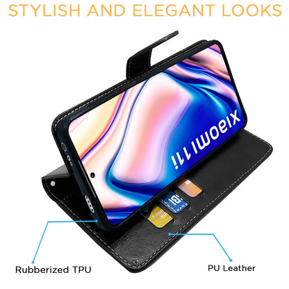 Pikkme black & brown flip case for Mi 11i 5G/11i – photo 5