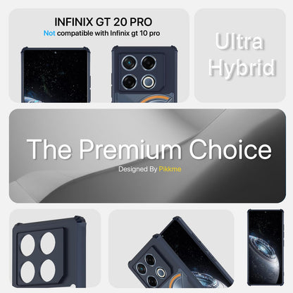 Pikkme blue Clear mobile back cover for Infinix GT 20 Pro 5G – photo 3