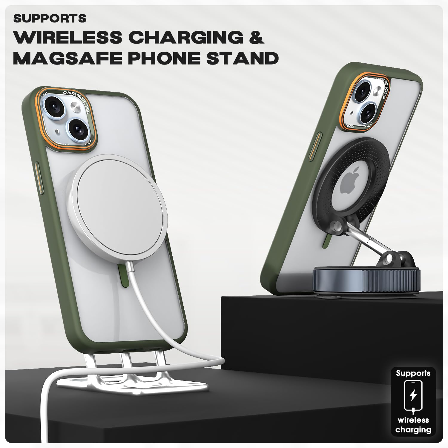 Pikkme green mag-safe back cover for iPhone 14 – photo 5