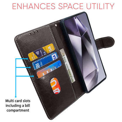 Coffee & brown flip case for Samsung S24 Ultra 5G – Pikkme – photo 4