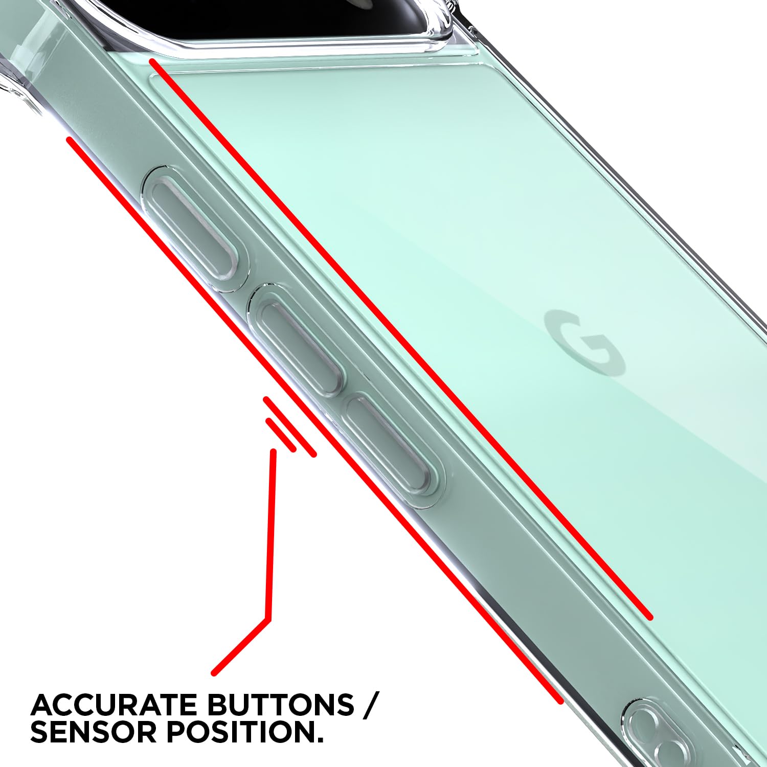 Pikkme transparent back cover for Google Pixel 6A 5G – photo 6