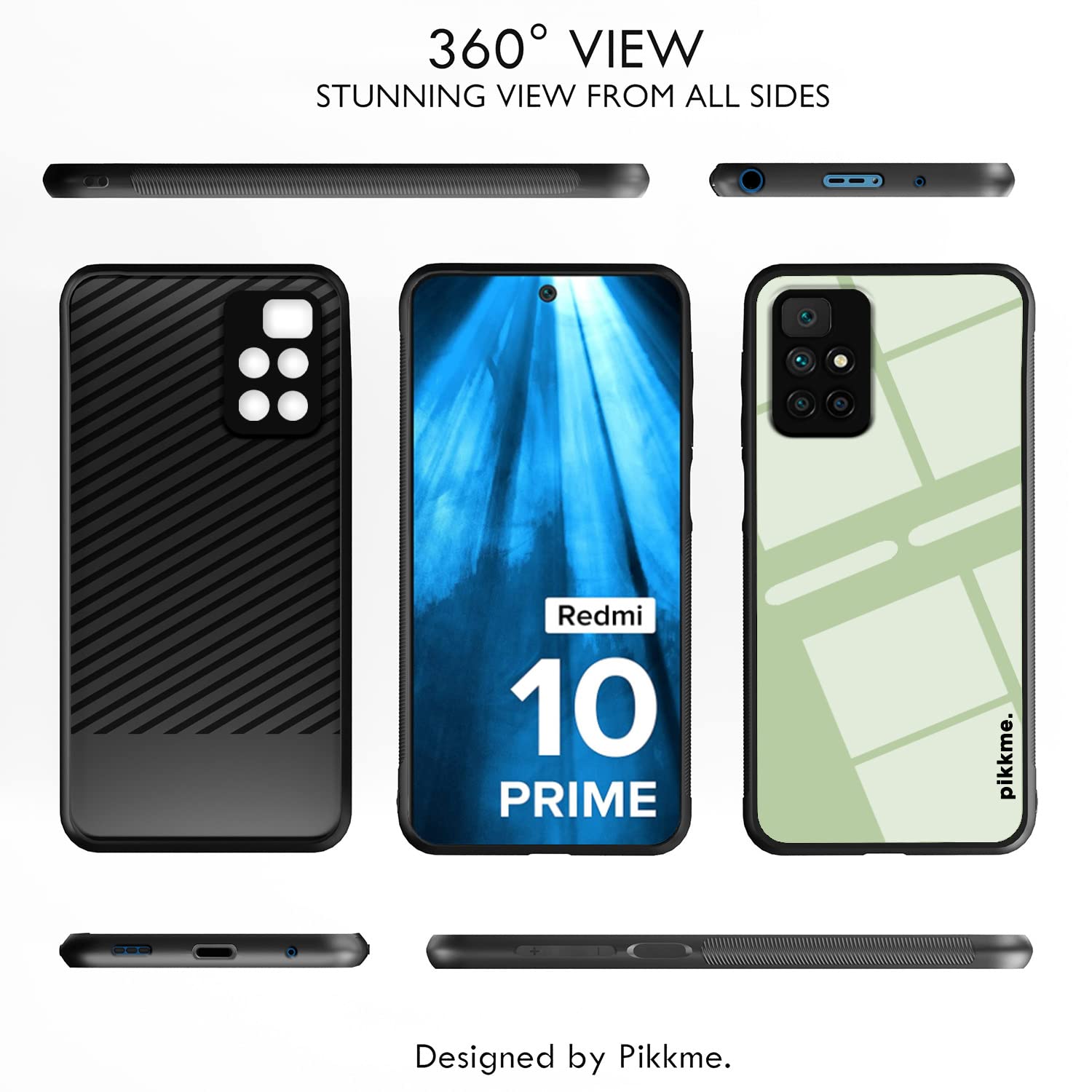 Redmi 10 Prime Hybrid back cover by Pikkme – photo 2