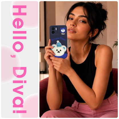 Blue back cover for Redmi A1/A2 – Pikkme – photo 2