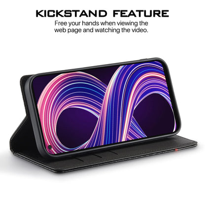 Pikkme Realme 9/8s/8/Narzo 30 5G Wallet black wallet flip cover – photo 5