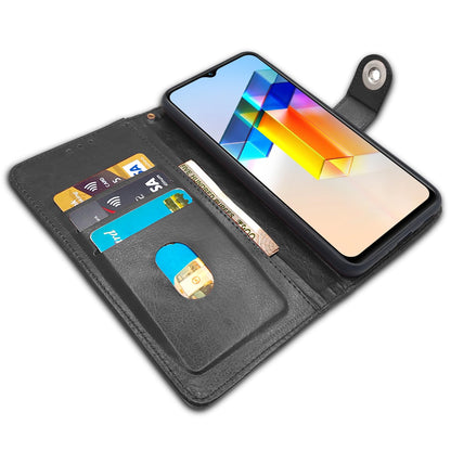 Pikkme Vivo T1/Y75/iQOO Z6 5G Wallet button black flip case – photo 3