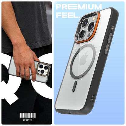 iPhone 16 Pro Max MagSafe back cover in black mag-safe by Pikkme – photo 2