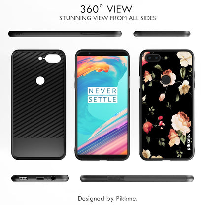 Pikkme Flower mobile back cover for OnePlus 5T – photo 2