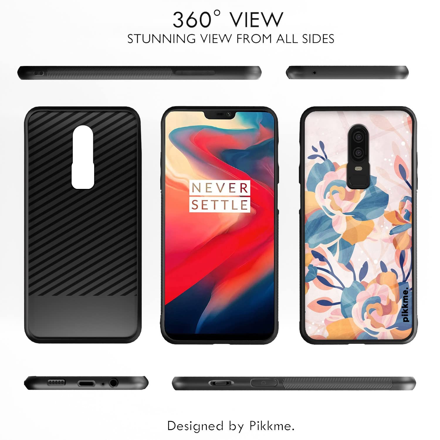 Flower Back cover for OnePlus 6 – Pikkme – photo 2