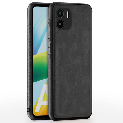Pikkme grey Leather phone cover for Redmi A1/A2