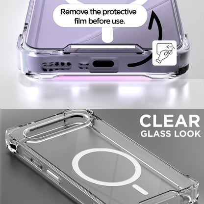 Transparent mag-safe back cover for Vivo X300 FE 5G – Pikkme – photo 3