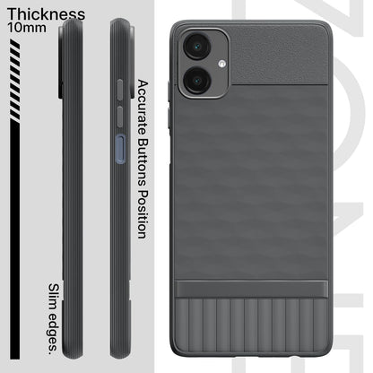 Pikkme Samsung A06 Silicone grey mobile back cover – photo 3