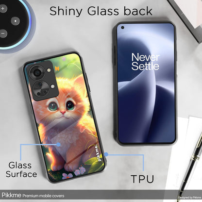 OnePlus Nord 2T 5G Cat mobile back cover by Pikkme – photo 3