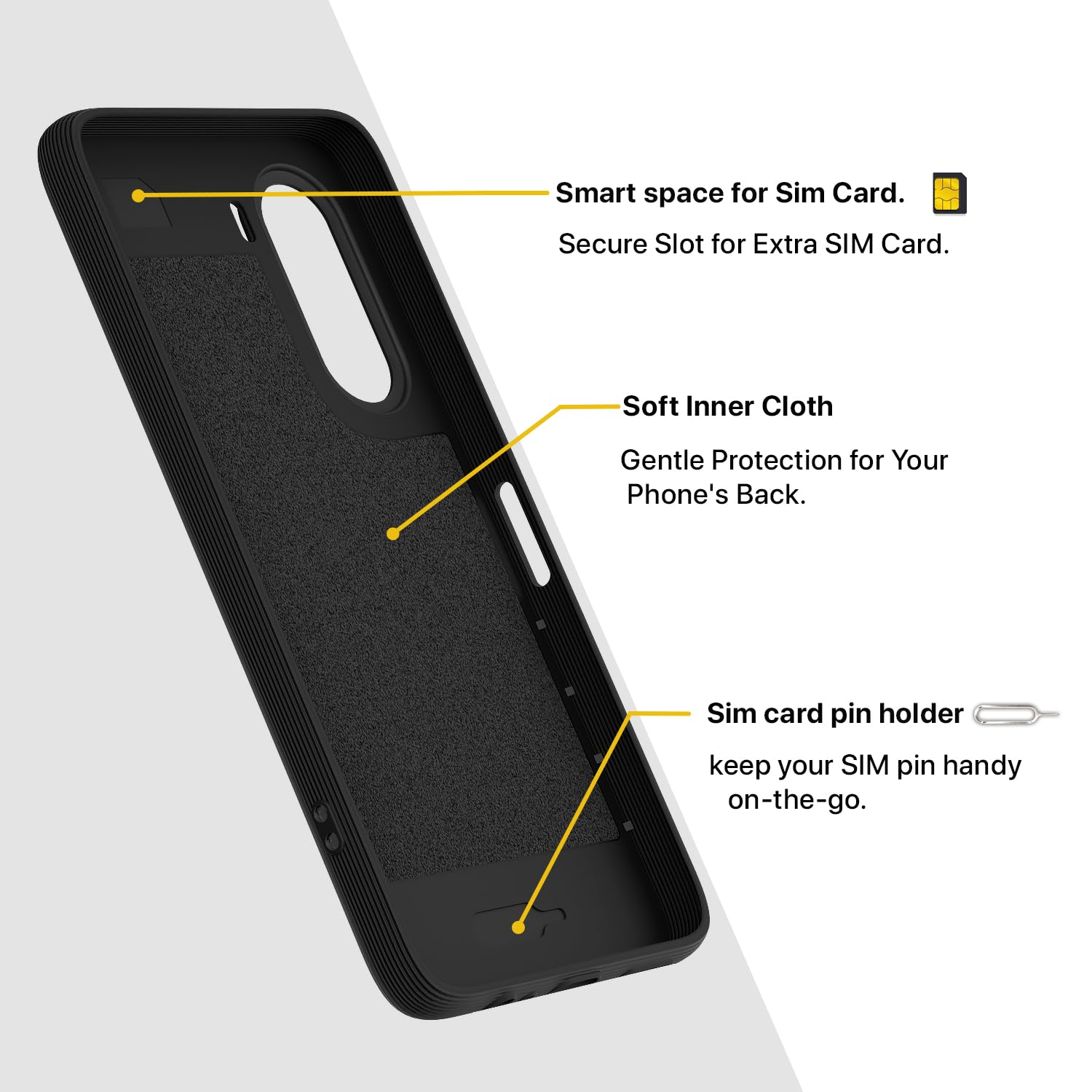 Pikkme black phone cover for Redmi A7 Pro/Poco C85x 5G – photo 6