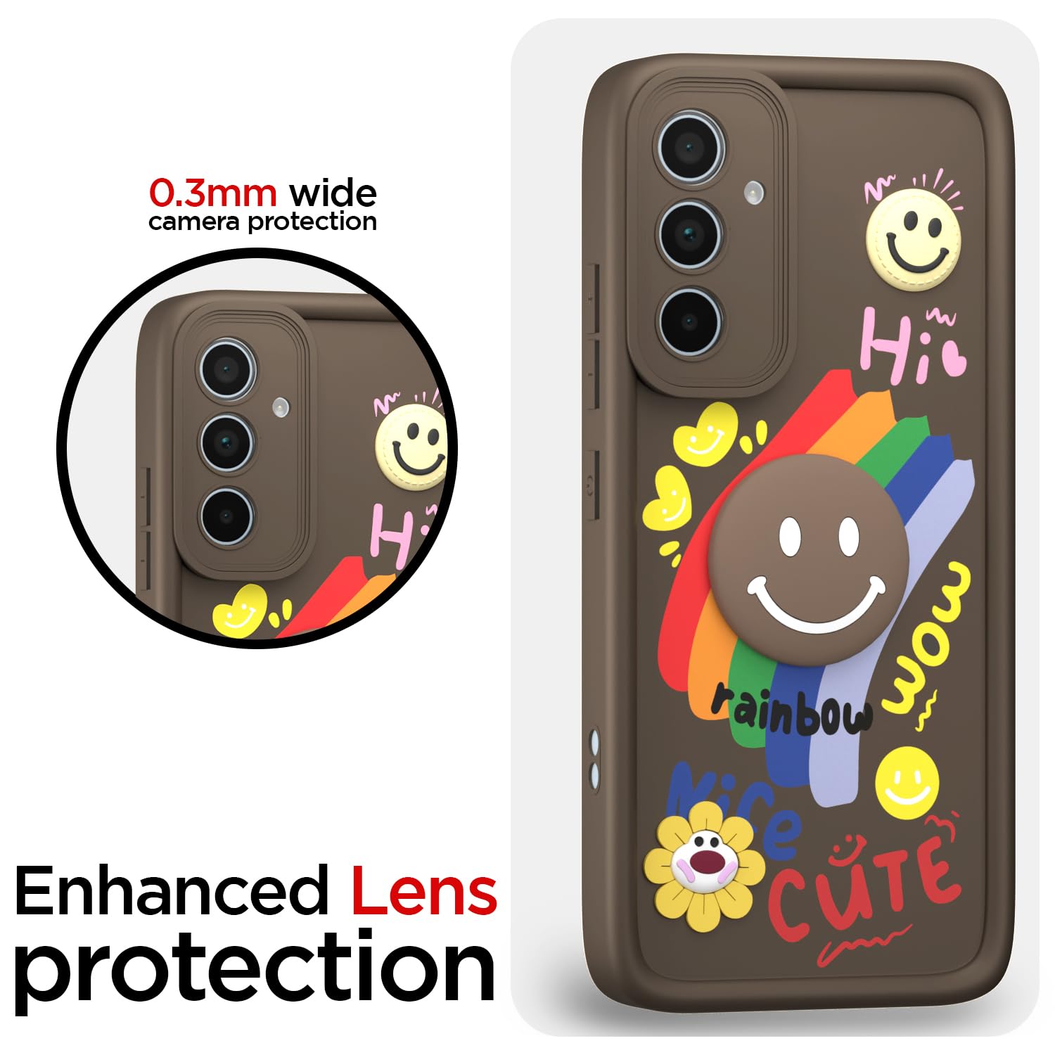Brown mobile cover for Samsung A35 5G – Pikkme – photo 5