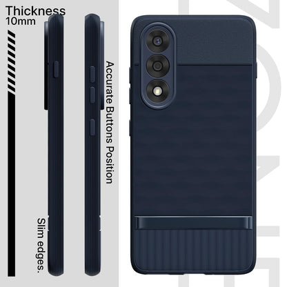 Pikkme OnePlus Nord 5 5G Shockproof Soft Flexible Gencase Back Cover (Blue)