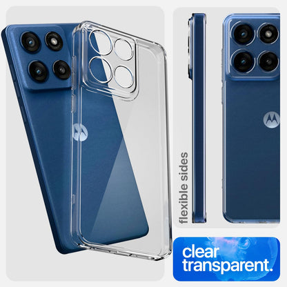 Transparent phone cover for Moto Edge 60 – Pikkme – photo 2