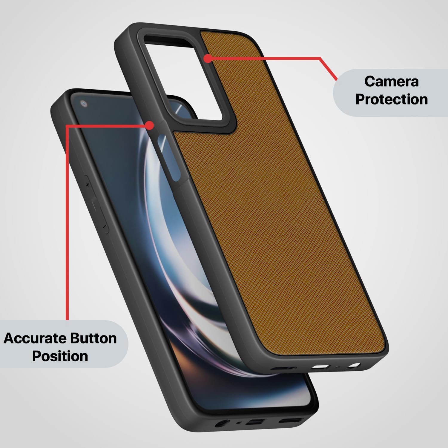 OnePlus Nord CE 2 Lite 5G back cover in tan by Pikkme – photo 3