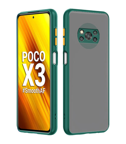Pikkme Poco X3 Matte light green phone cover