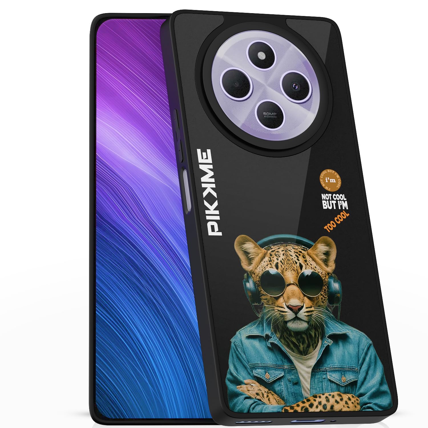 Redmi A4/14C/Poco C75 5G mobile back cover by Pikkme
