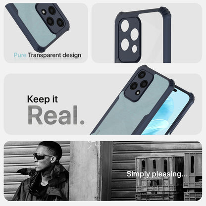 Honor 200 Lite 5G Clear back cover in blue by Pikkme – photo 4
