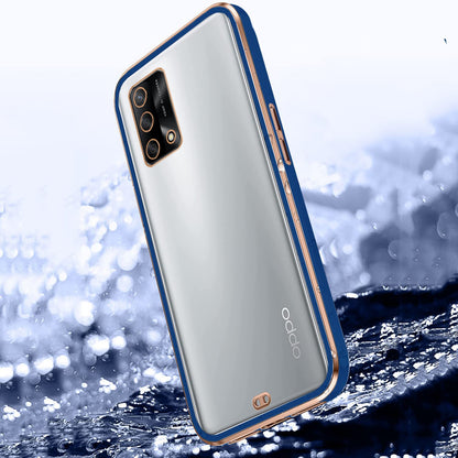 Oppo F19 mobile cover in blue by Pikkme – photo 2