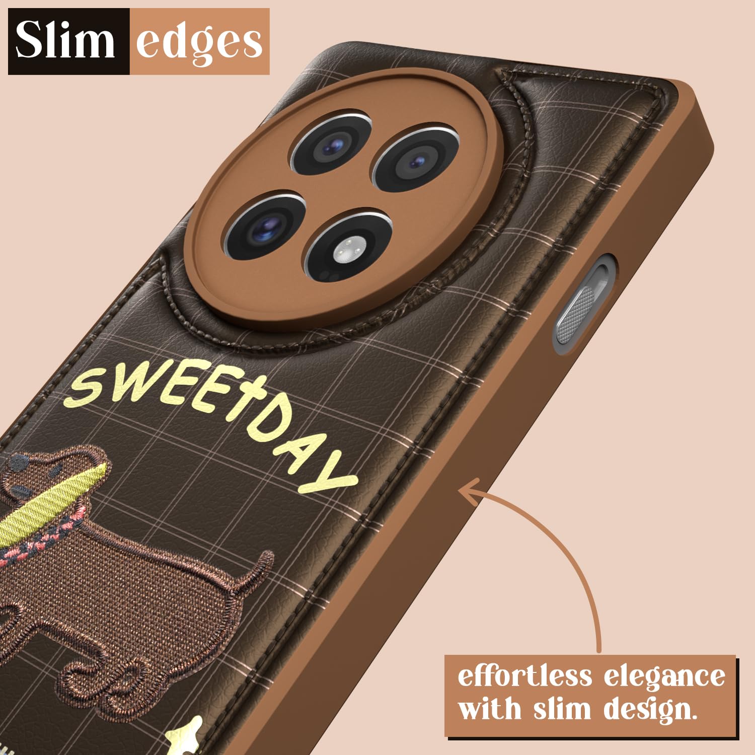 Pikkme  OnePlus 13 5G Cute Girlish Dog Series Back Cover (Design1)